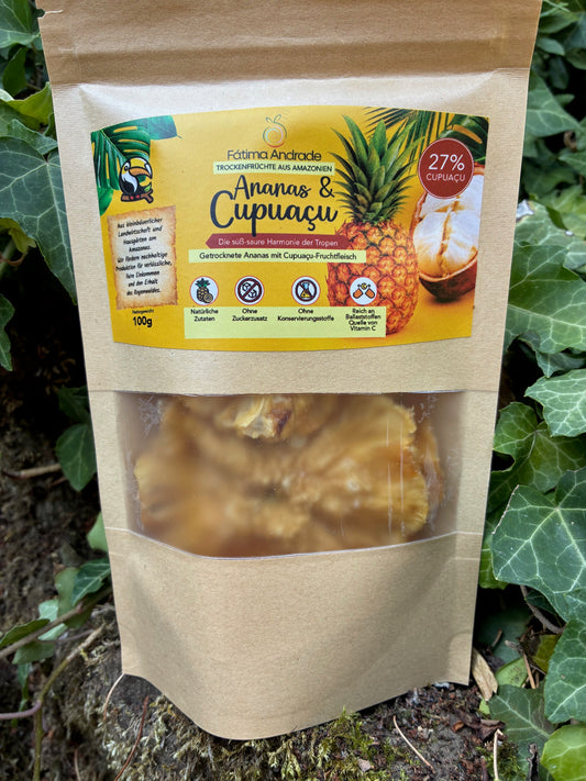 Getrocknete Ananas mit Cupuaçu