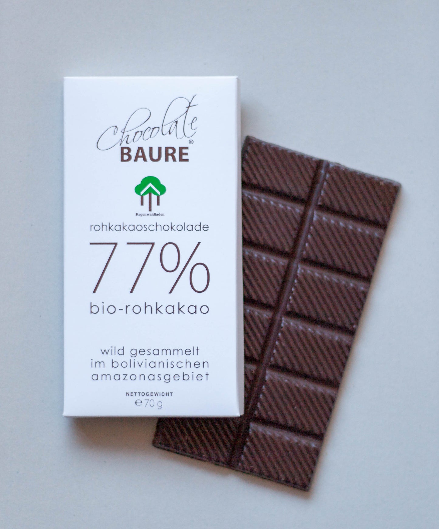 Wilde Rohkakaoschokolade 77% Kakao